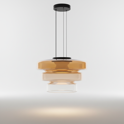 Mehrstufige LED Pendelleuchte - AuraLoft