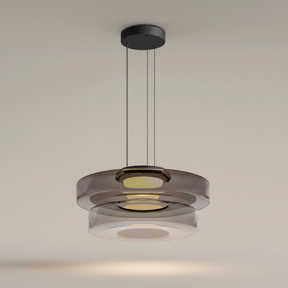 Mehrstufige LED Pendelleuchte - AuraLoft