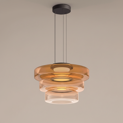Mehrstufige LED Pendelleuchte - AuraLoft