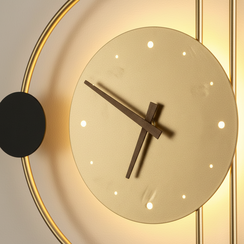 Metall Acryl Wandleuchte - OrbitLite