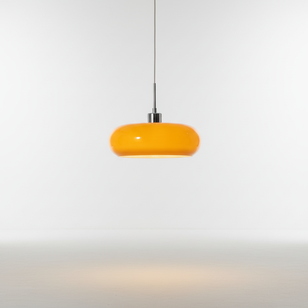 Metall Glas Designleuchte - HaloSphere