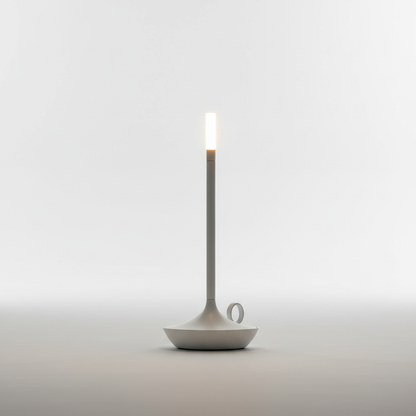 Minimalistische Tischlampe Aluminium - Lightara