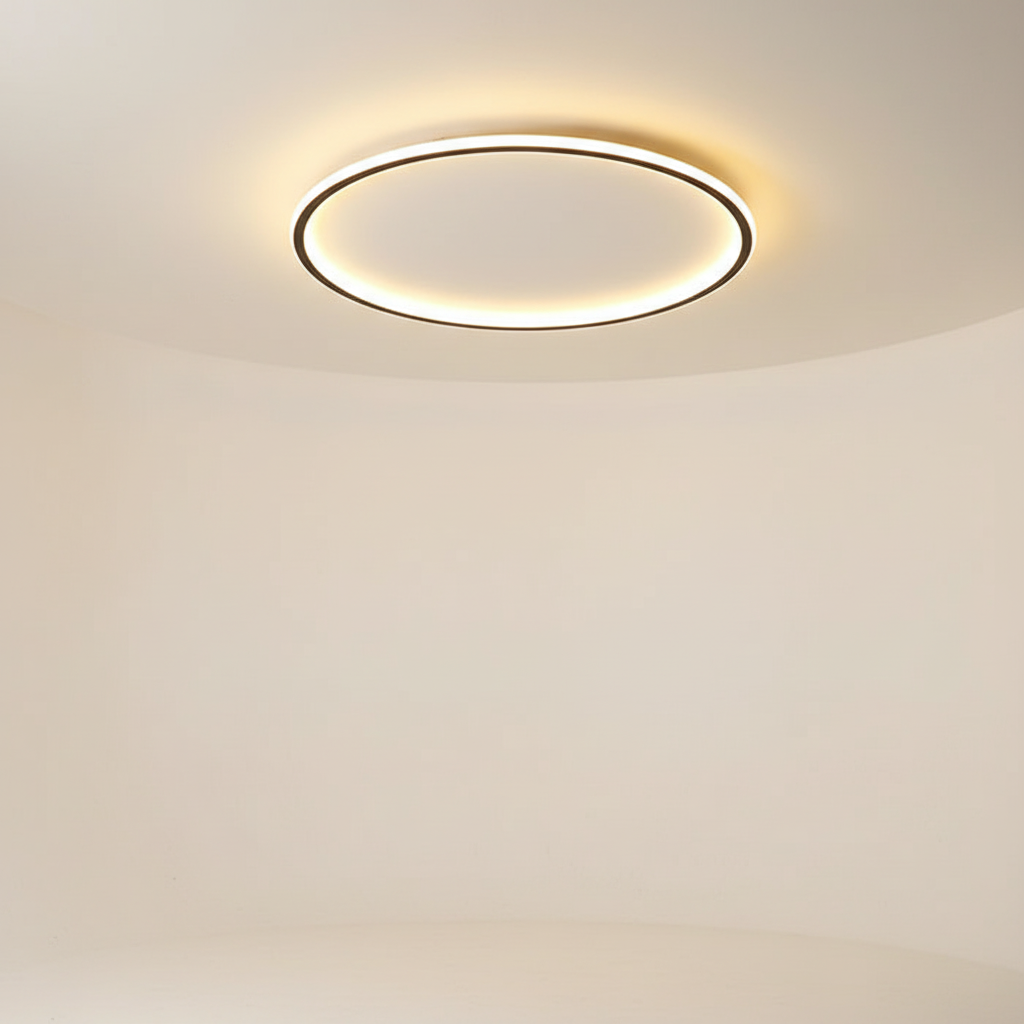 Minimalistische Flache Deckenleuchte - RoundSkye