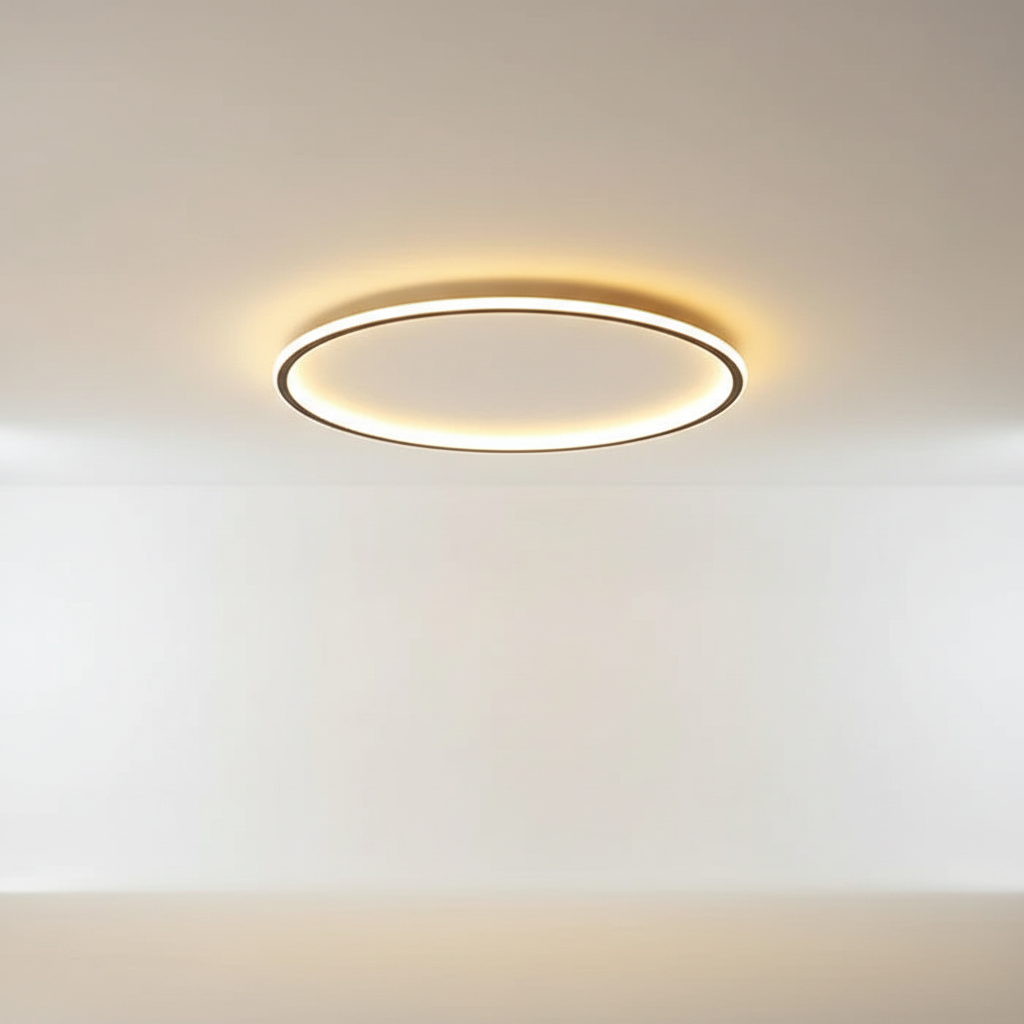 Minimalistische Flache Deckenleuchte - RoundSkye