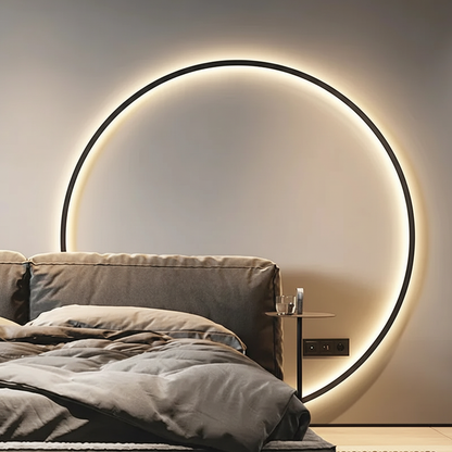 Minimalistische Runde Wandleuchte - Glowring