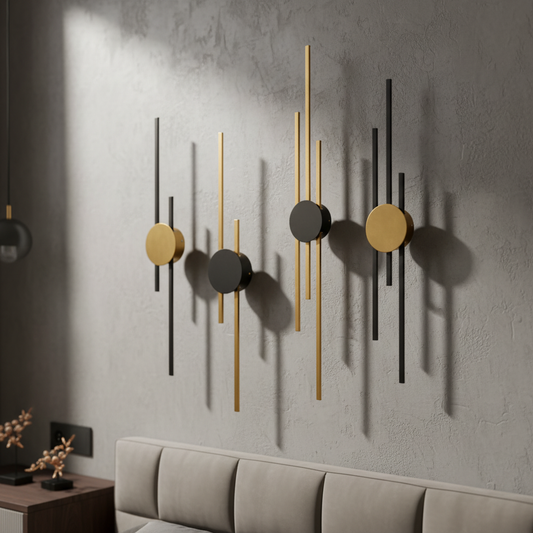 Modern Industrielles Wandleuchten Design - Gleamline