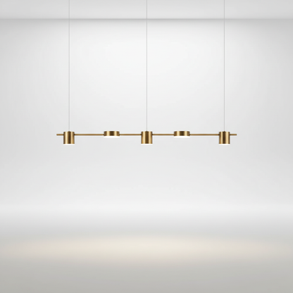 Moderne Aluminium Pendelleuchte - Glowlume