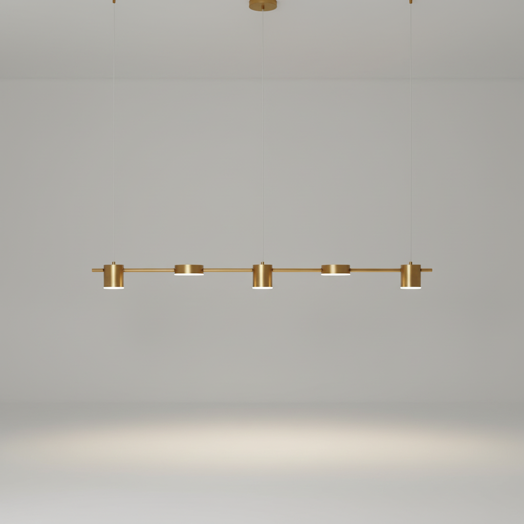 Moderne Aluminium Pendelleuchte - Glowlume