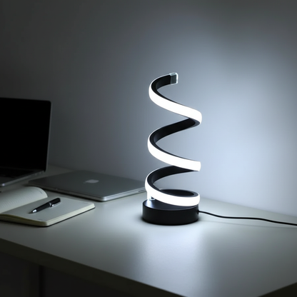 Moderne S Form Schreibtischlampe - Spiralino