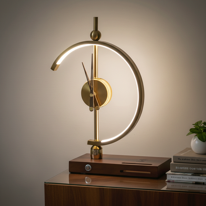 Moderne Tischleuchte Aus Ahornholz - Aureline