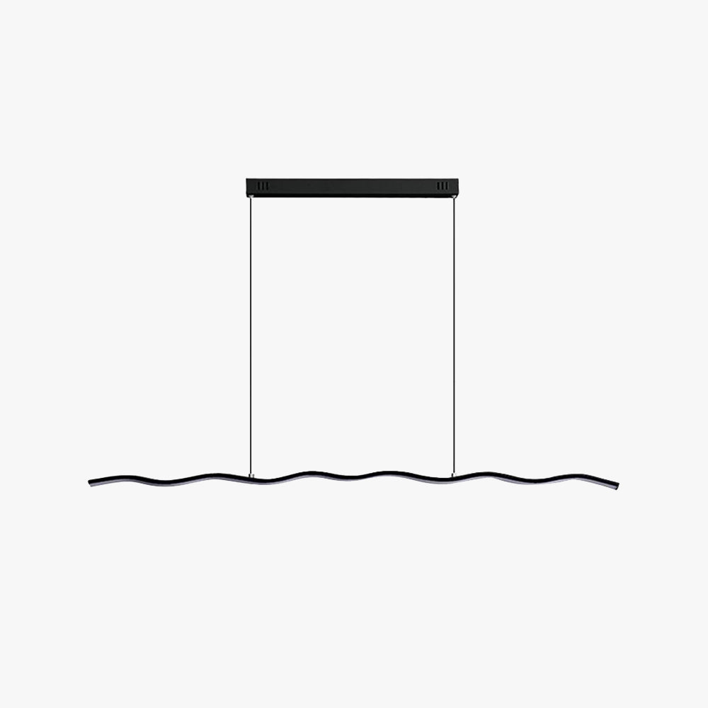 Moderne Wellenpendelleuchte - Waveray