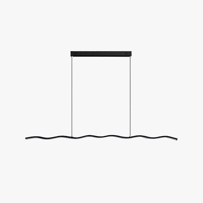 Moderne Wellenpendelleuchte - Waveray