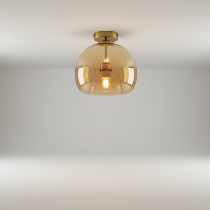 Moderne Gold Schwarze Designleuchte - Aurelight