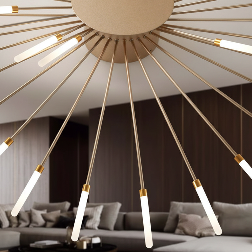 Moderne Große LED Deckenleuchte - Starova