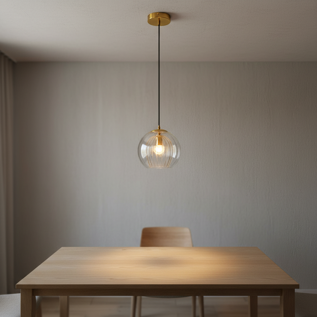 Moderne Kugelformige Pendelleuchte - AuraVita