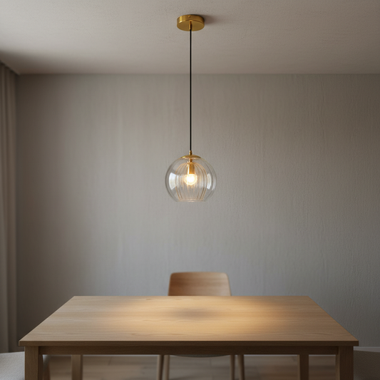Moderne Kugelformige Pendelleuchte - AuraVita