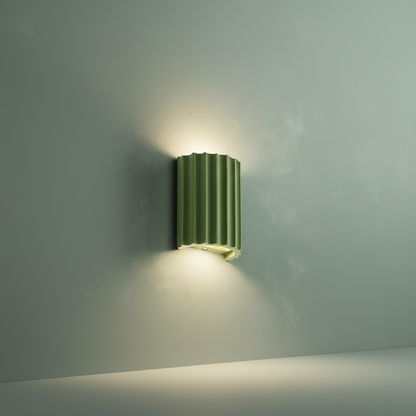 Moderne Kunstharz Wandleuchte - Resinova