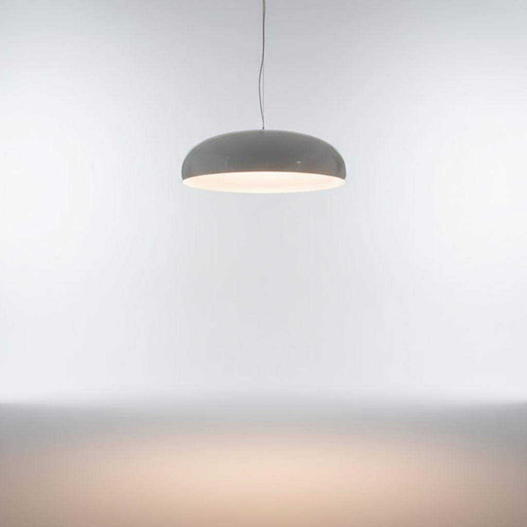 Moderne Runde Pendelleuchte Metall - Glowline