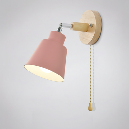 Moderner Wandspot Mit Zugschalter - TurnLume