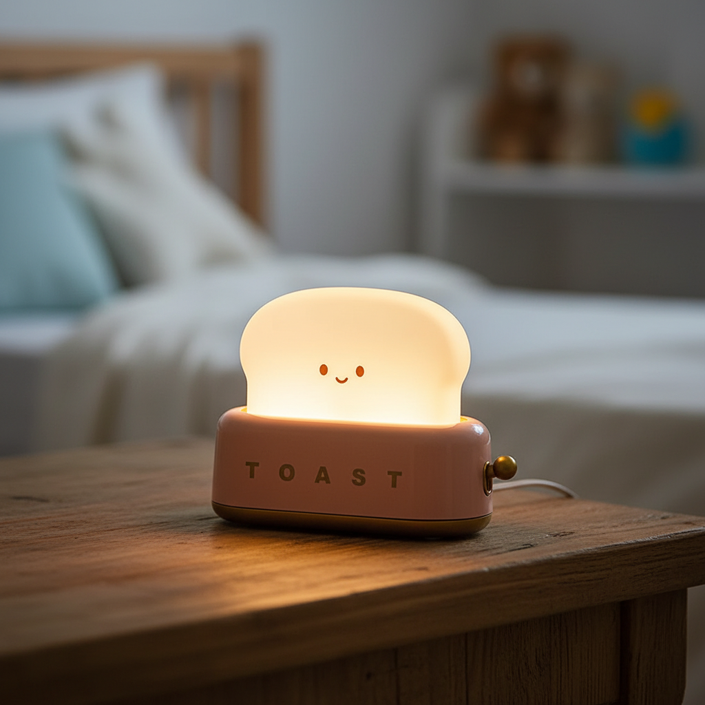Niedliches Toast Nachtlicht - ToastleGlow