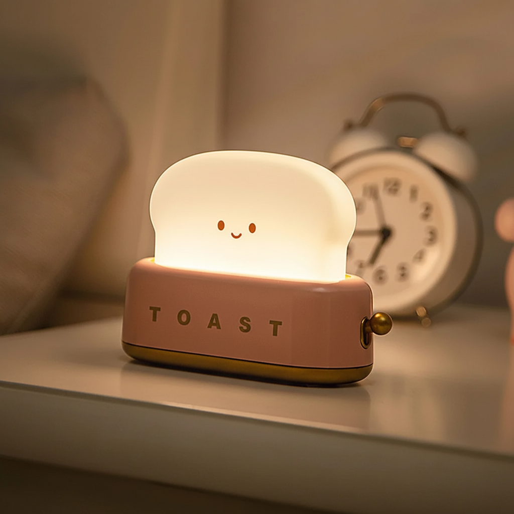 Niedliches Toast Nachtlicht - ToastleGlow