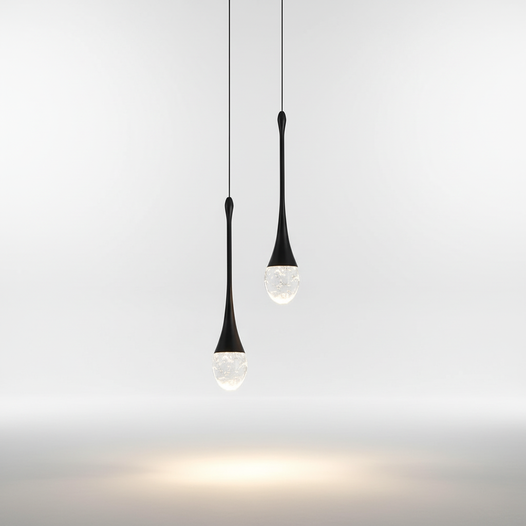 Pendelleuchte Tropfenförmig Glas - SoftLumen