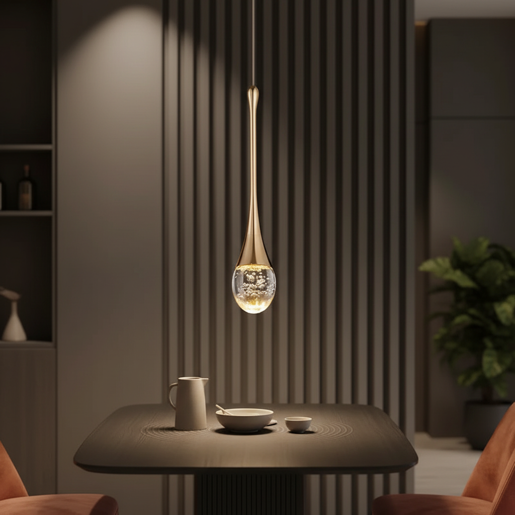 Pendelleuchte Tropfenförmig Glas - SoftLumen