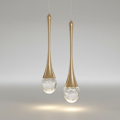 Pendelleuchte Tropfenförmig Glas - SoftLumen