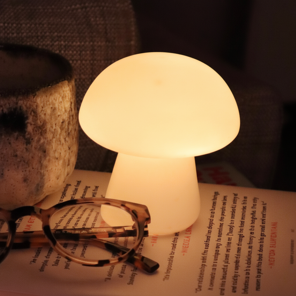 Porzellan Pilzförmige Lampe - Glowshroom