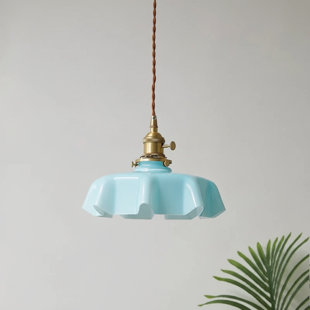 Retro Glaslampenschirm Design - Gildelle