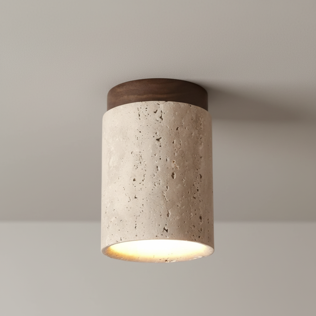 Runde Aufbaumontage Deckenlampe - CalmiLight