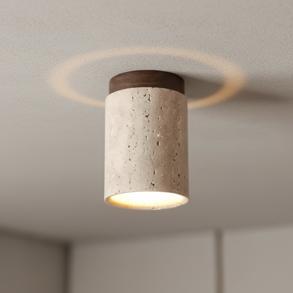 Runde Aufbaumontage Deckenlampe - CalmiLight