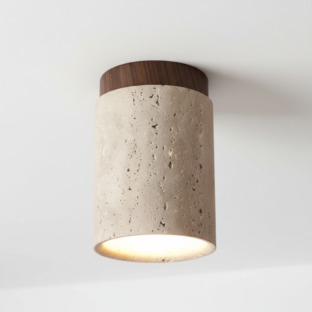 Runde Aufbaumontage Deckenlampe - CalmiLight