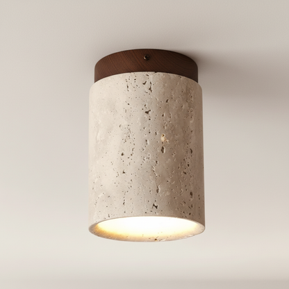 Runde Aufbaumontage Deckenlampe - CalmiLight