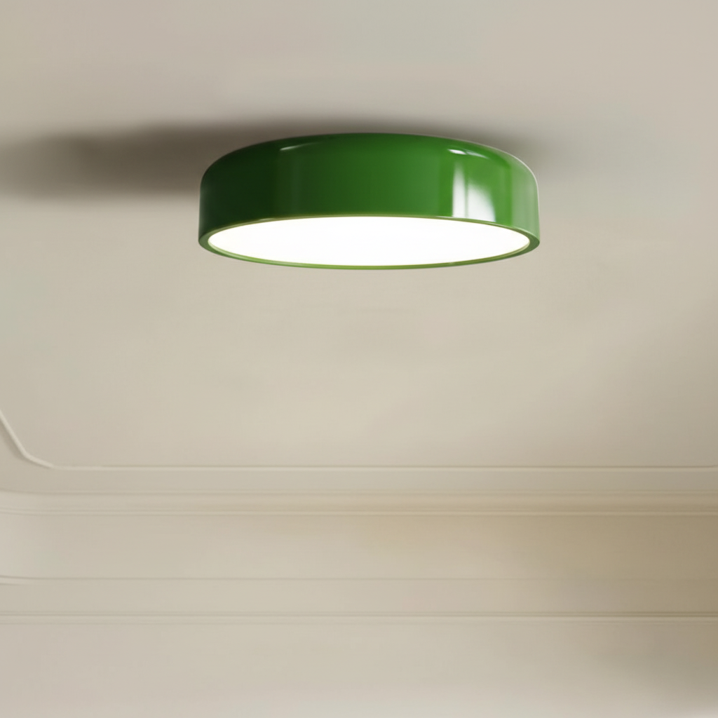 Runde Deckenleuchte Metall Acryl - Metashade