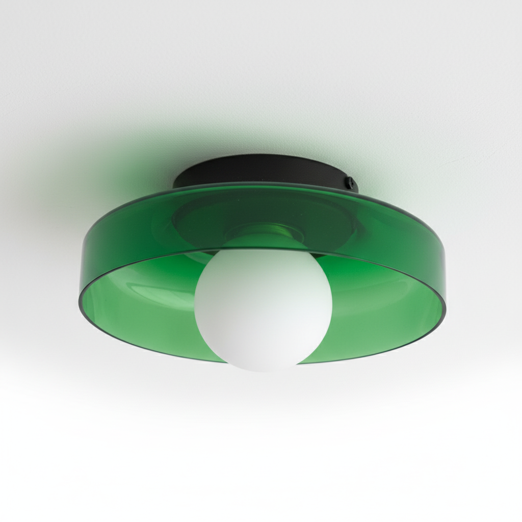 Schlanke Moderne Deckenleuchte - SphereGlow