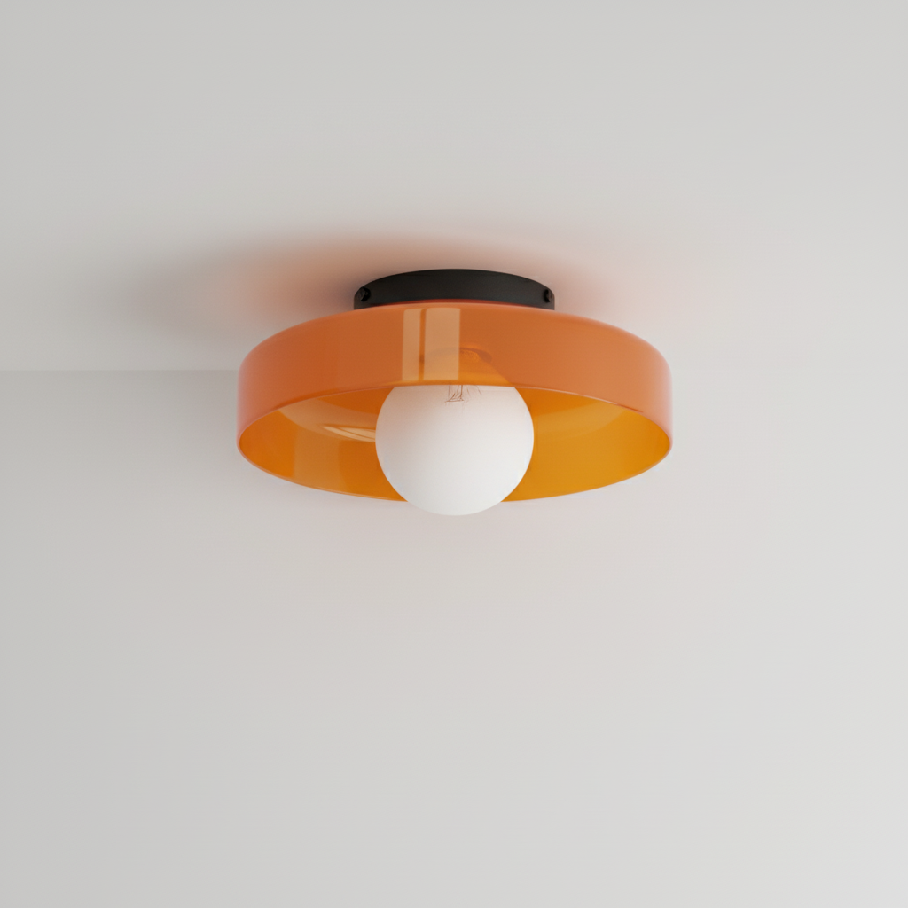 Schlanke Moderne Deckenleuchte - SphereGlow