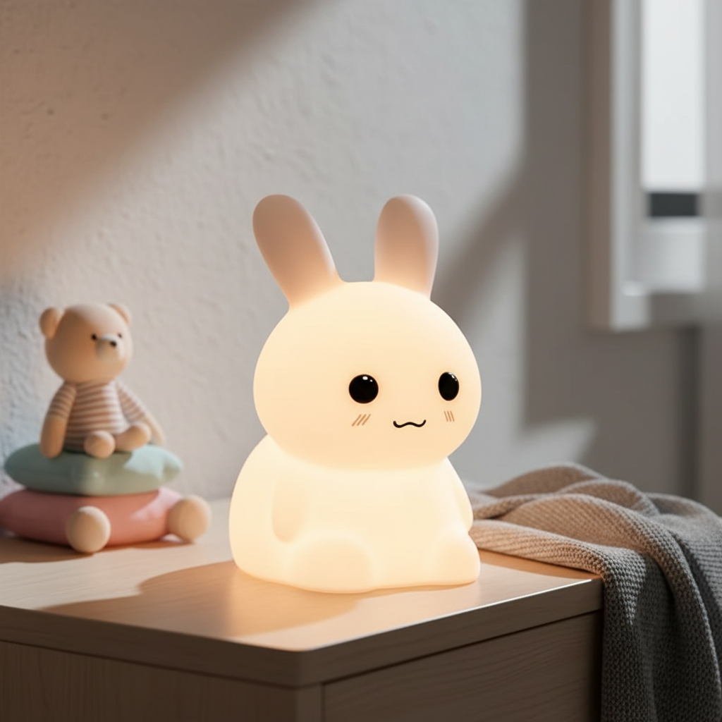 Silikon Hasen Nachtlampe - CuddleBunny