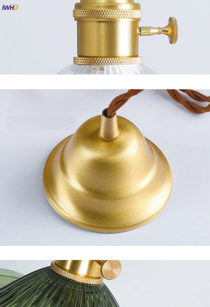 Skandinavische LED Hängeleuchte - GlassVelvet