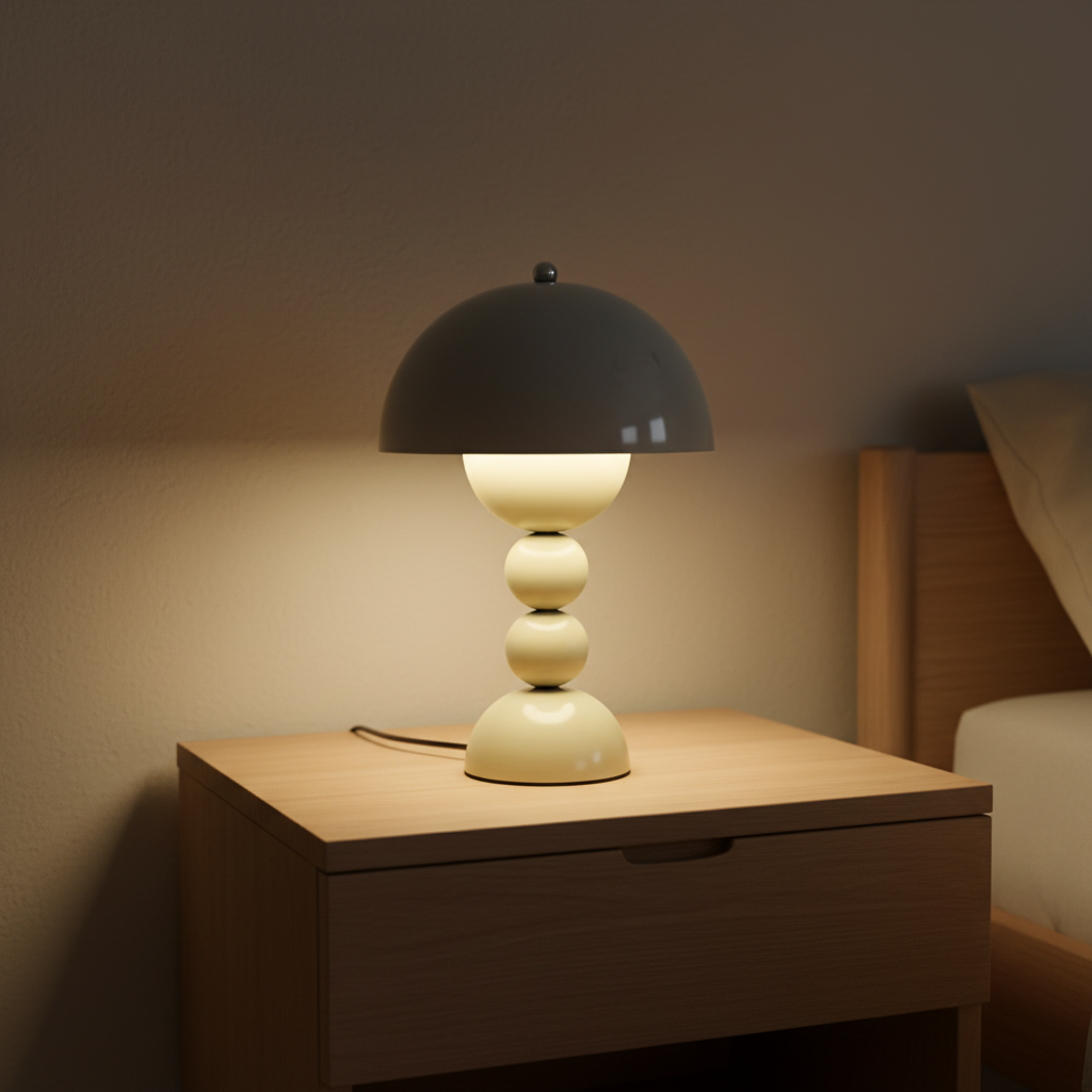 Skandinavische Tischlampe Minimalistisch - BloomLume