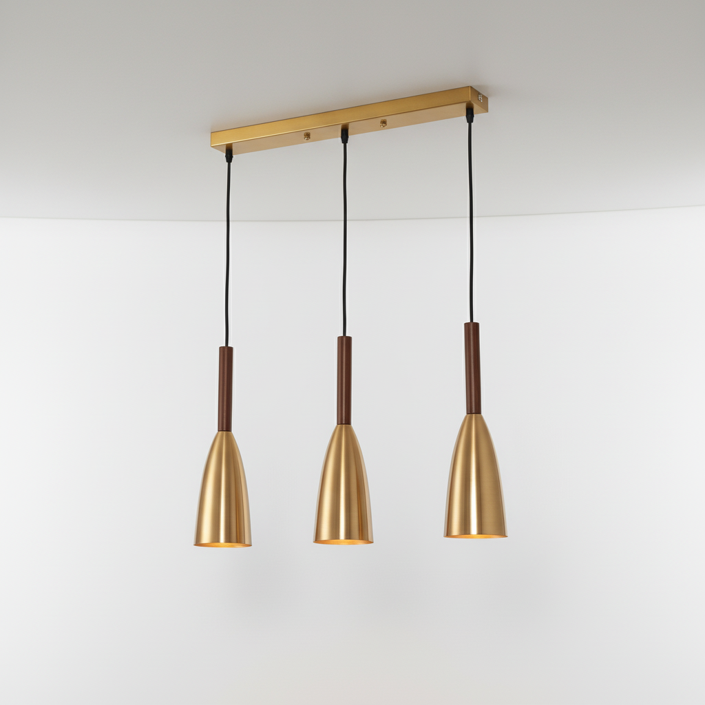 Skandinavische Dreifach Hängeleuchte - ScandiBeam