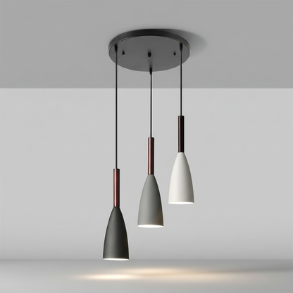 Skandinavische Dreifach Hängeleuchte - ScandiBeam