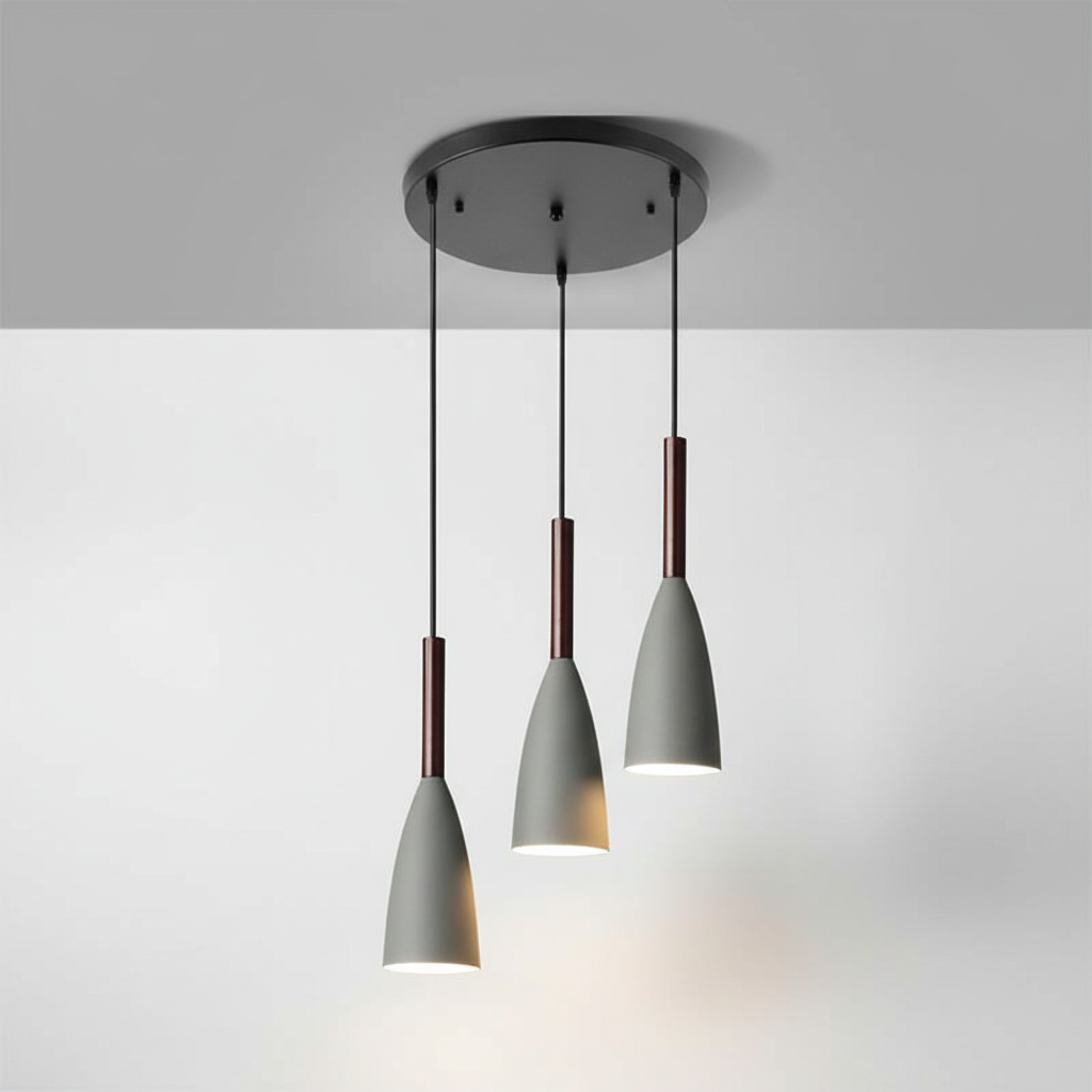 Skandinavische Dreifach Hängeleuchte - ScandiBeam