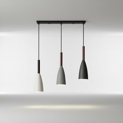 Skandinavische Dreifach Hängeleuchte - ScandiBeam