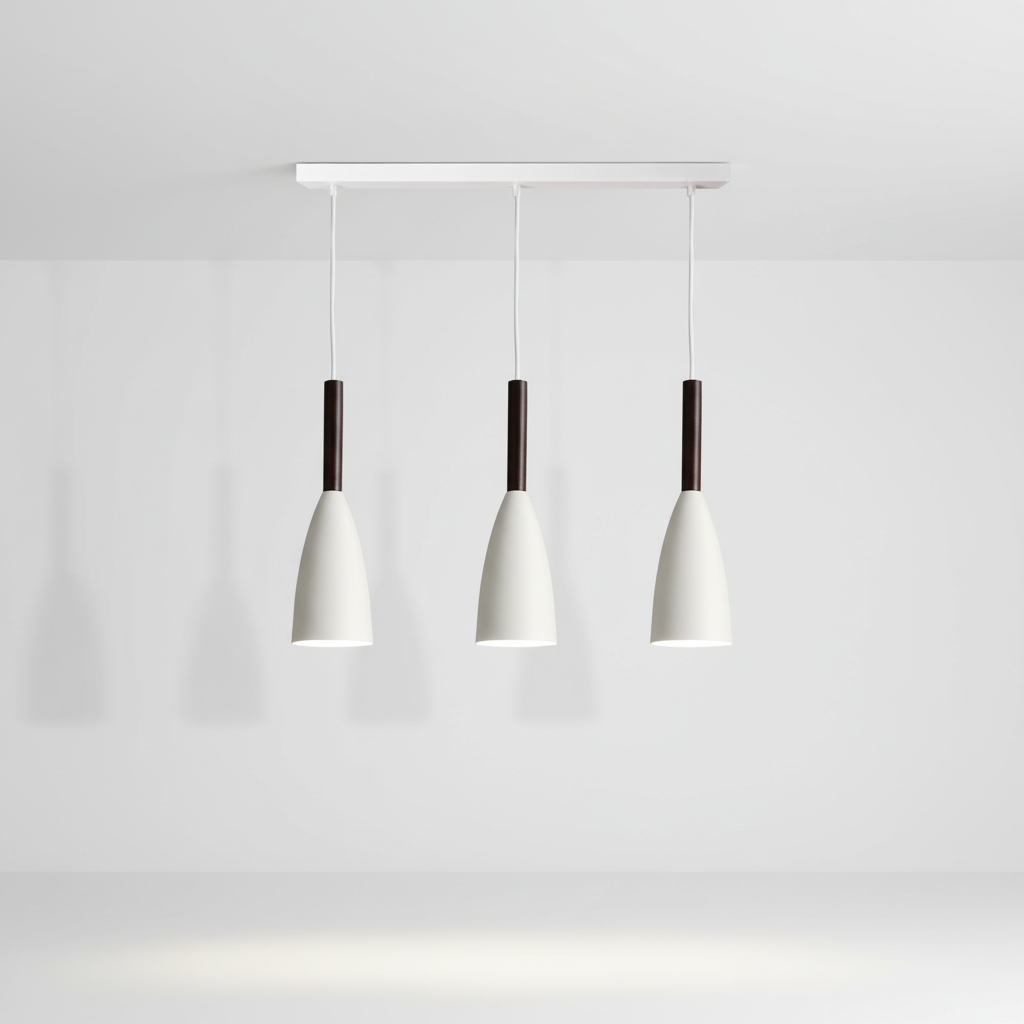 Skandinavische Dreifach Hängeleuchte - ScandiBeam