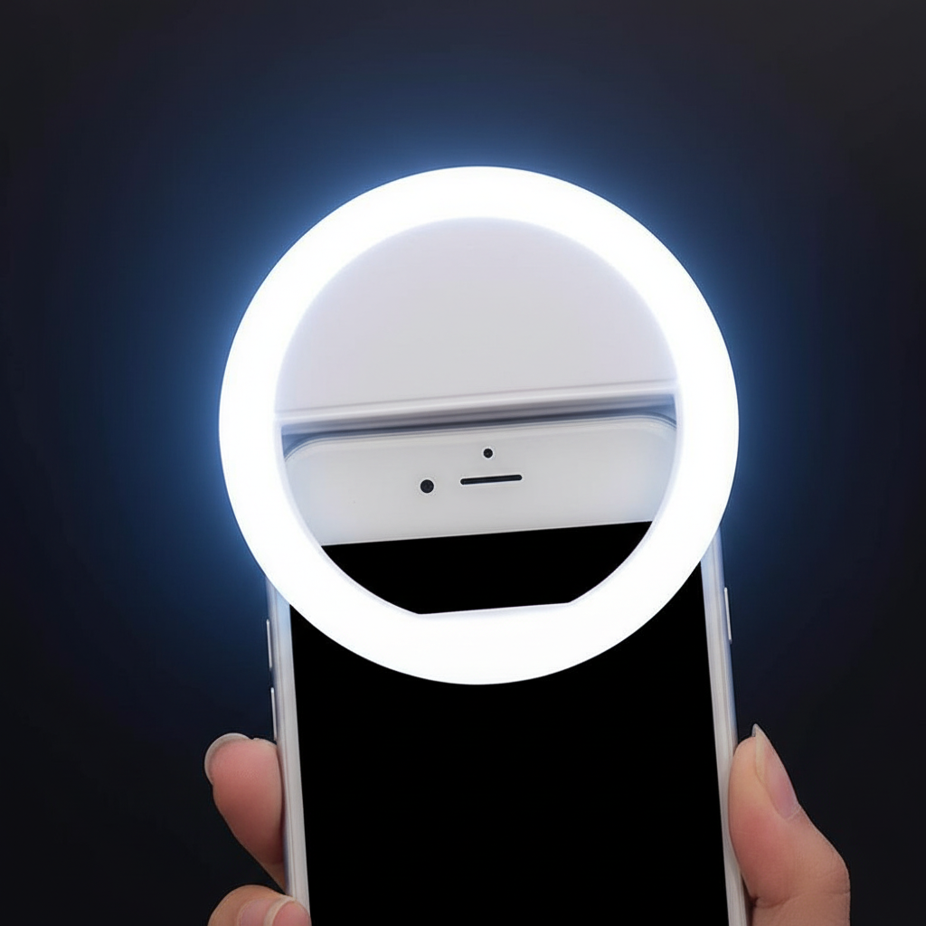 Smartphone Aufstecklicht Tragbar - SnapBright