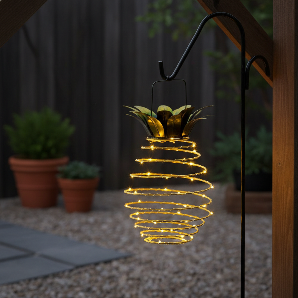 Solarbetriebene Außenleuchte - GlowPine