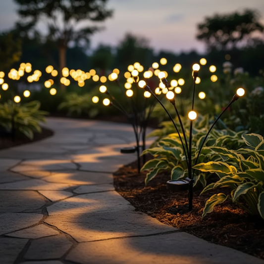 Solarbetriebenes LED Gartenlicht - SunFlicker