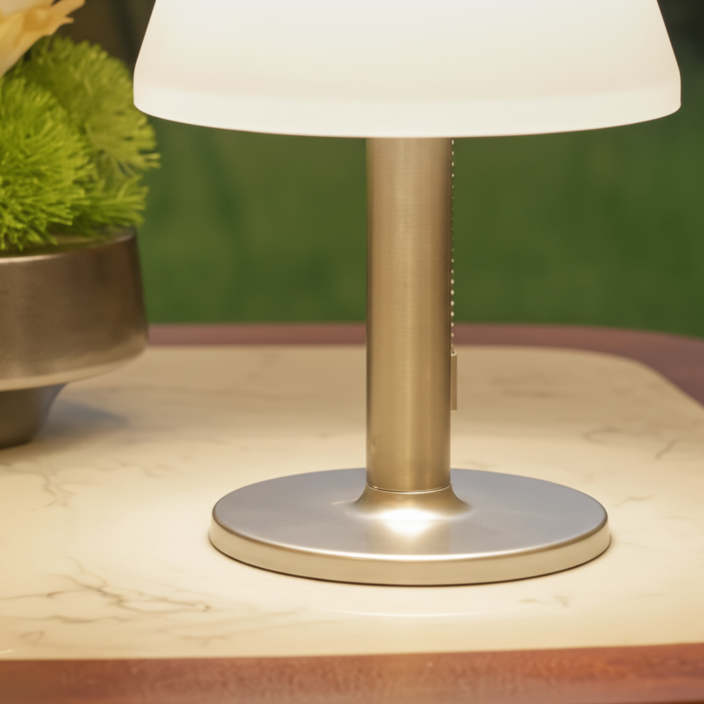 Solargetriebene Tischlaterne - GlowGarden