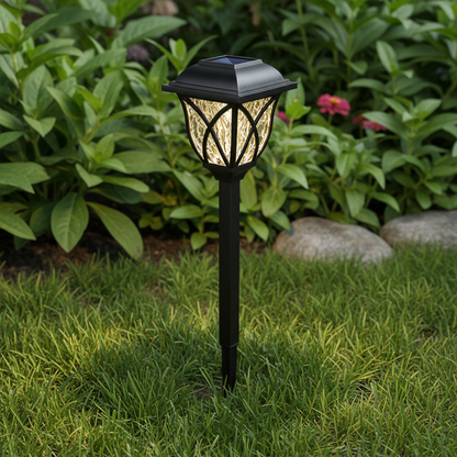 Solarwegleuchte Edelstahl Kunststoff - SunPathia